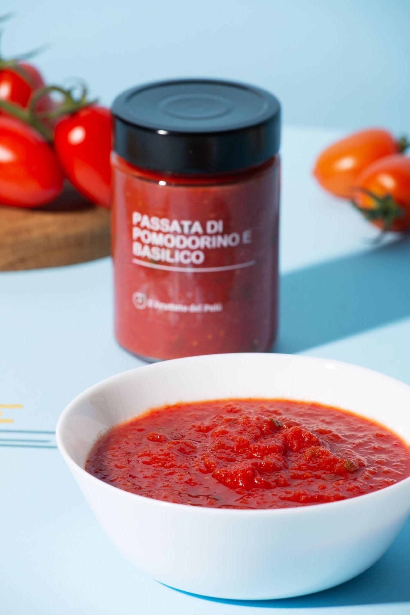 Passata di Pomodorino e Basilico - Il Frutteto del Palù